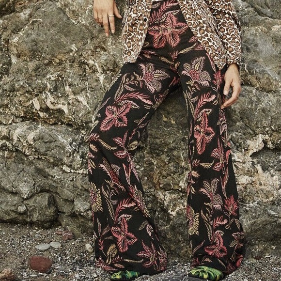 Anthropologie Scotch & Soda Knitted 2-Piece Set Tropical Bloom - Picture 5 of 15